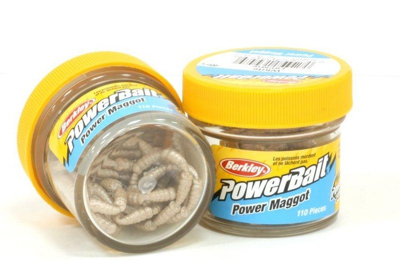 Приманка Berkley PowerBait Micro Maggots 110шт White - фото 1