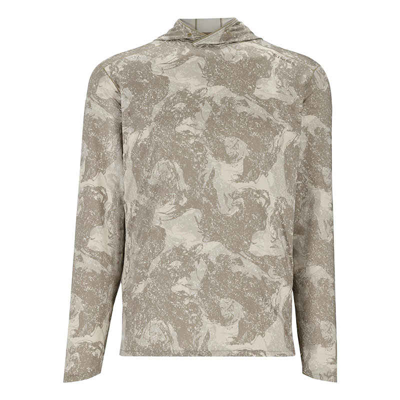 Термофутболка Simms SolarFlex Hoody Back Eddy Stone  - фото 1