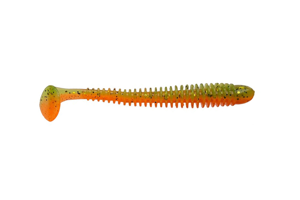 Приманка Crazy Fish Vibro worm 4'' 75-100-5d-6  - фото 1