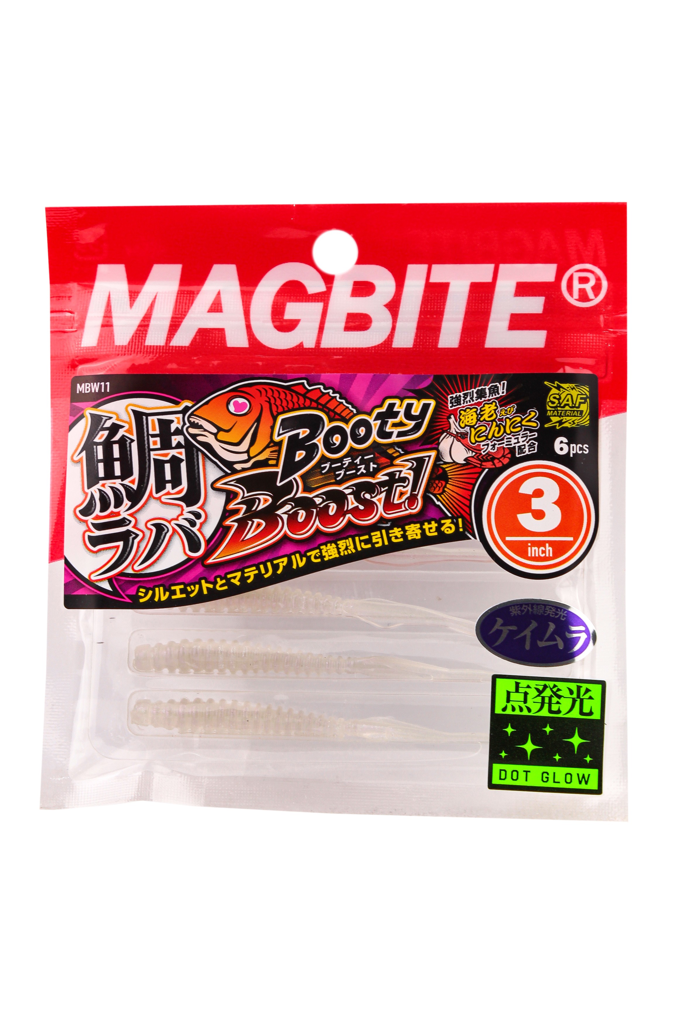 Приманка Magbite MBW11 Tairaba Booty Boost 3,0" цв.31 - фото 1