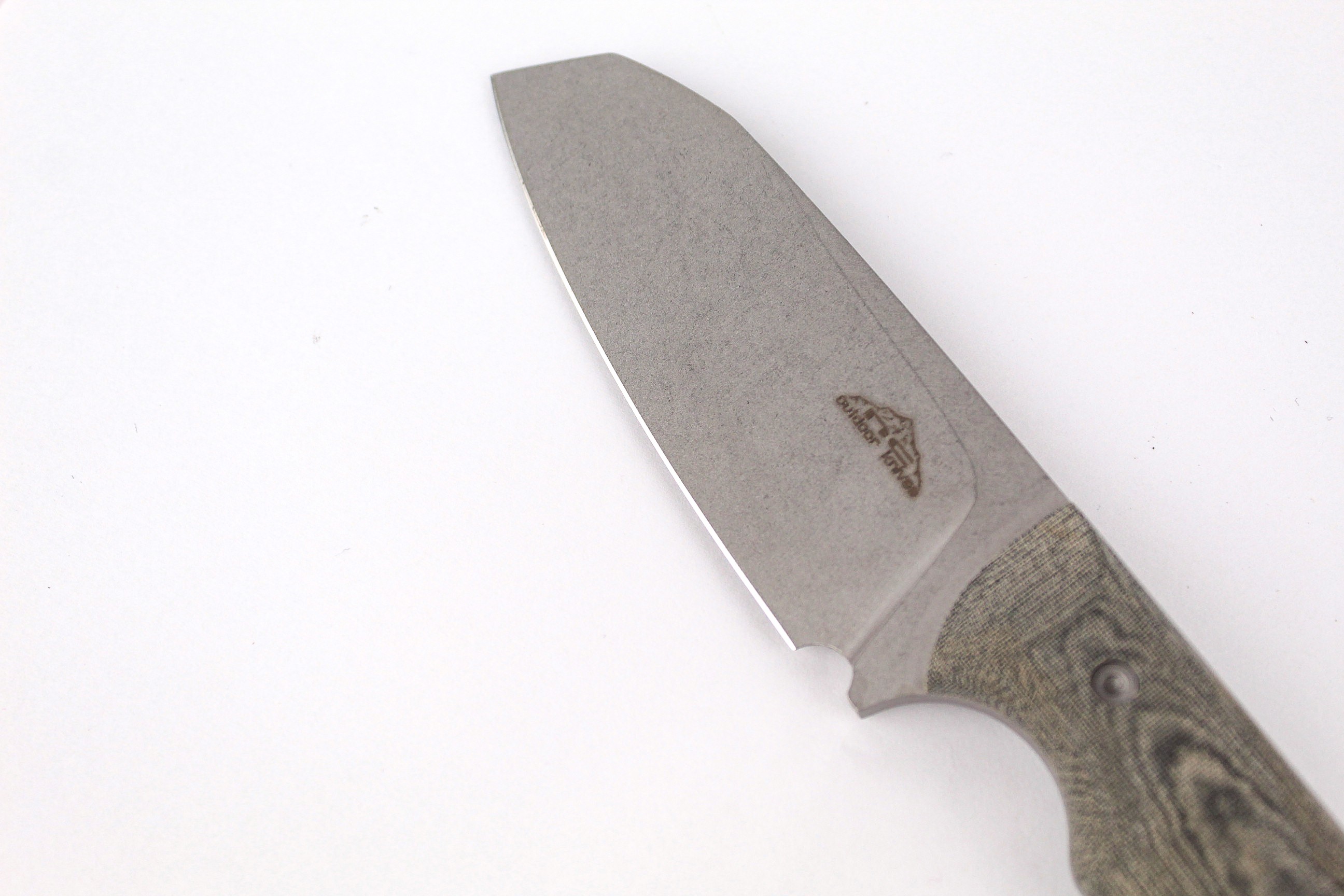 Нож NC Custom Tracker Bohler N690 микарта stonewashed