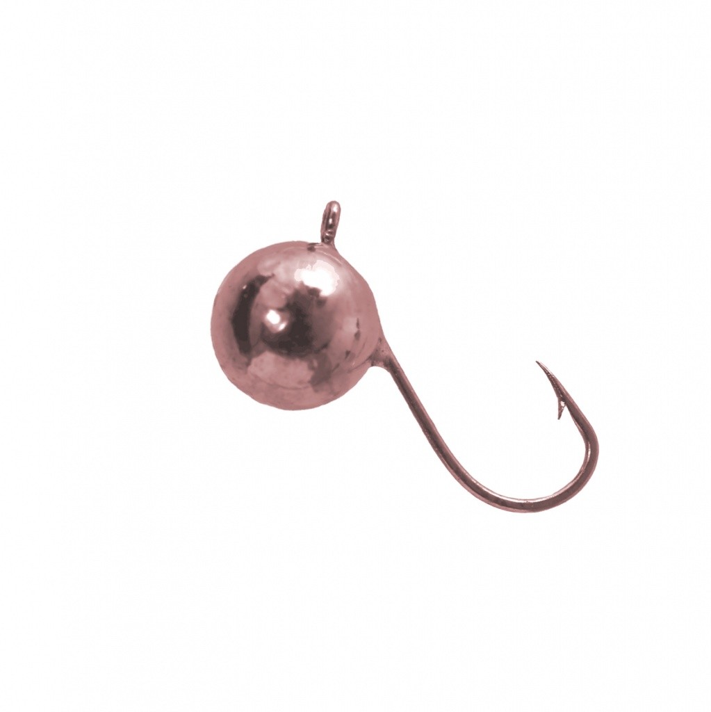 Мормышка Lumicom Дробинка вольфрамовая с ушком 4,5мм медь 1/10 - фото 1