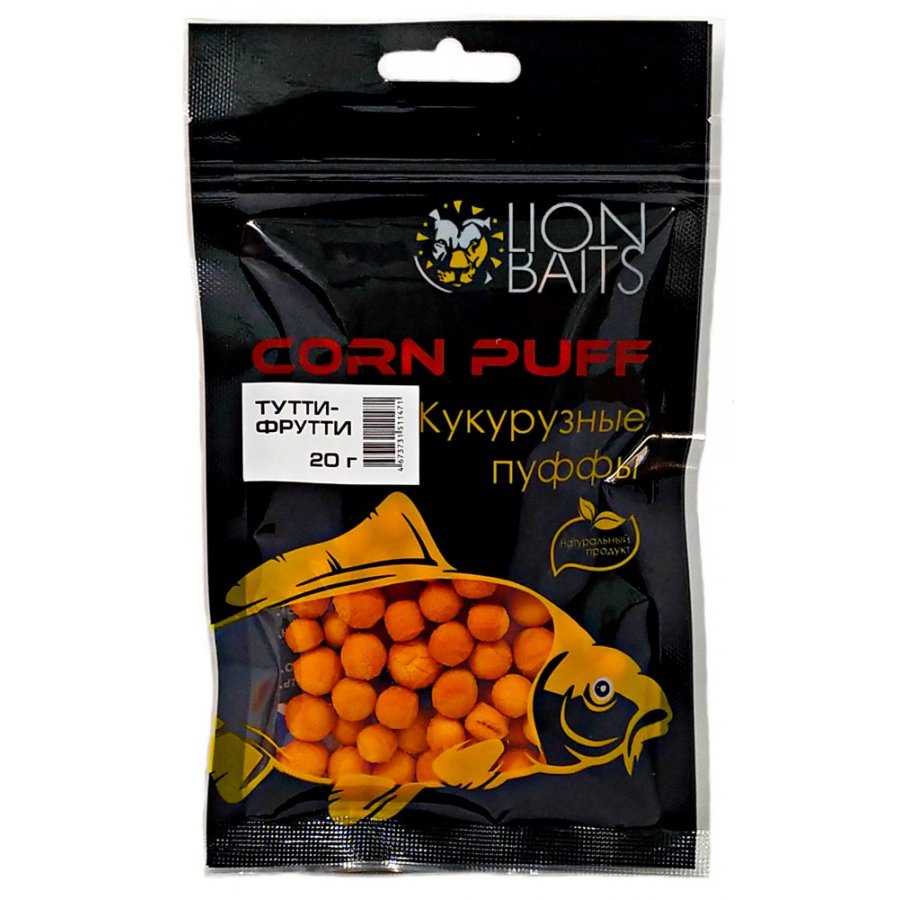 Пуффы Lion Baits тутти-фрутти 20гр - фото 1