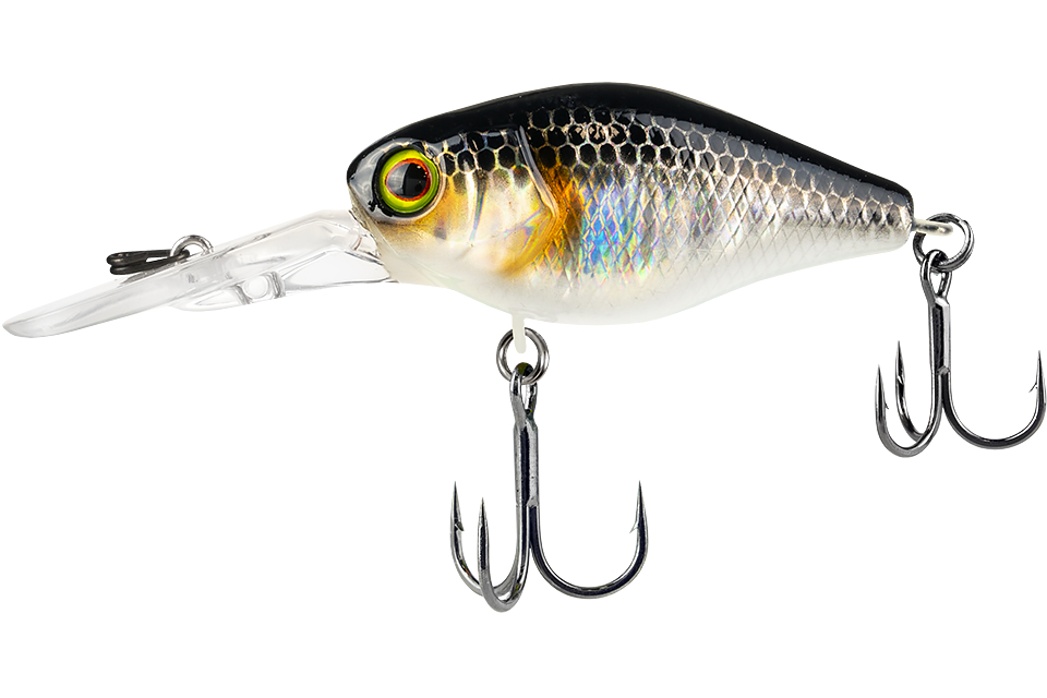 Воблер Jackall Diving Chubby 41мм hl silver & black - фото 1