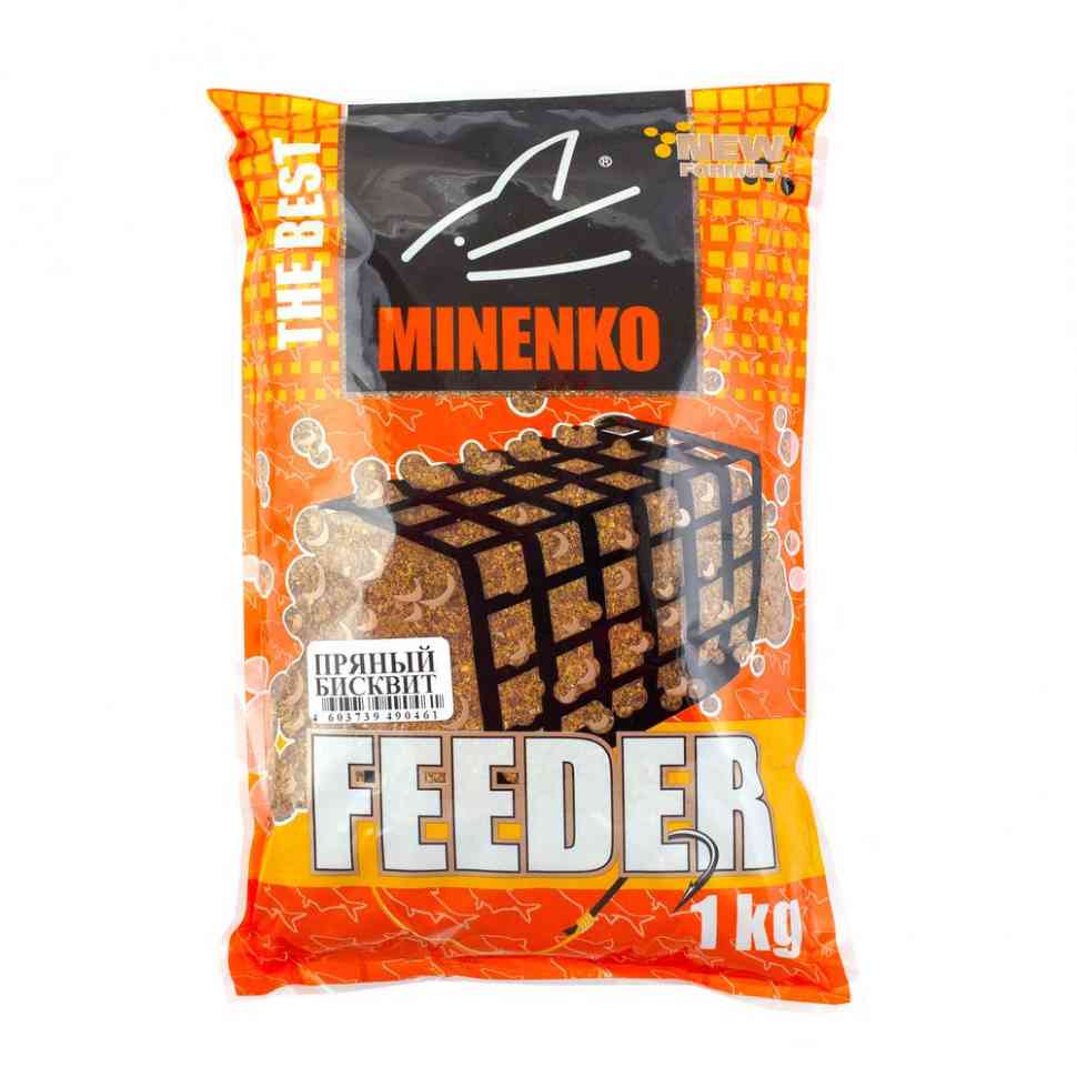 Прикормка MINENKO Feeder пряный бисквит Com - фото 1
