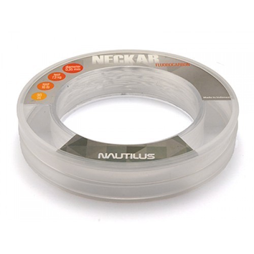 Леска Nautilus Neckar fluorocarbon clear 30м 0.45мм 11.4кг - фото 1