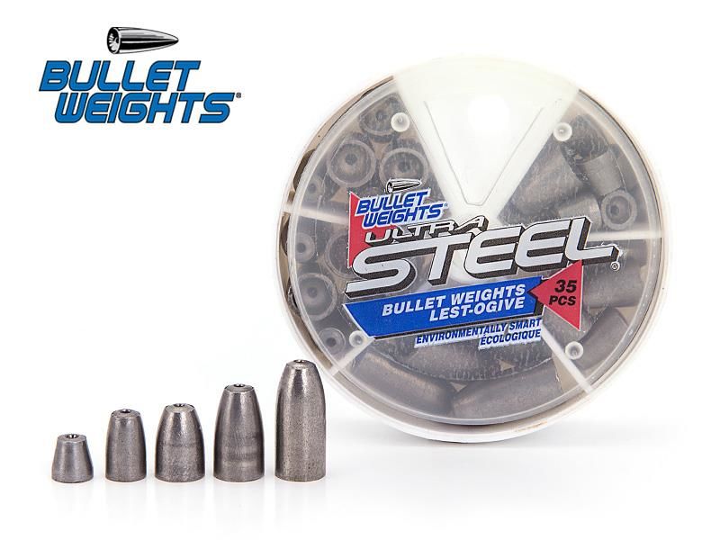 Набор грузов Bullet Weights Ultra Steel пули уп. 35 шт - фото 1