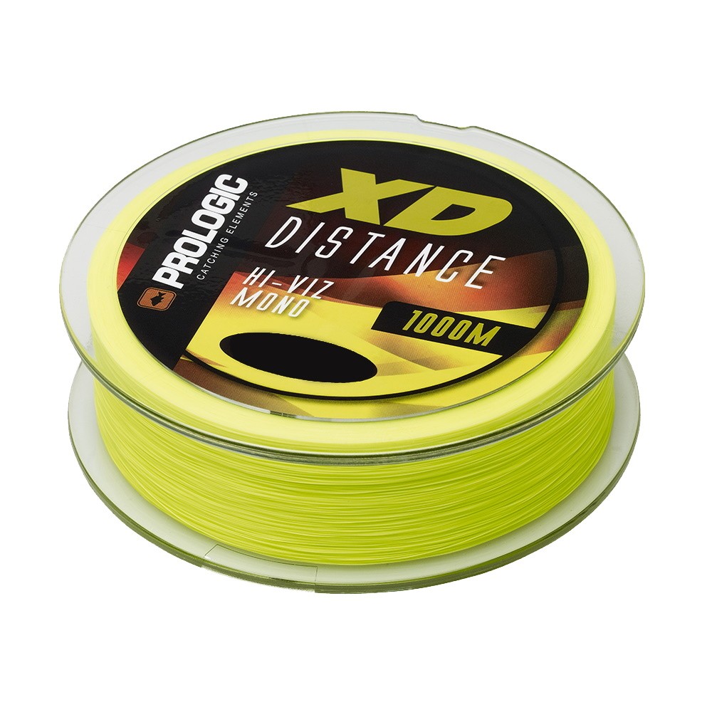 Леска Prologic XD Distance Mono 1000м 0.30мм 6.60кг 14lb Hi-viz Yellow - фото 1