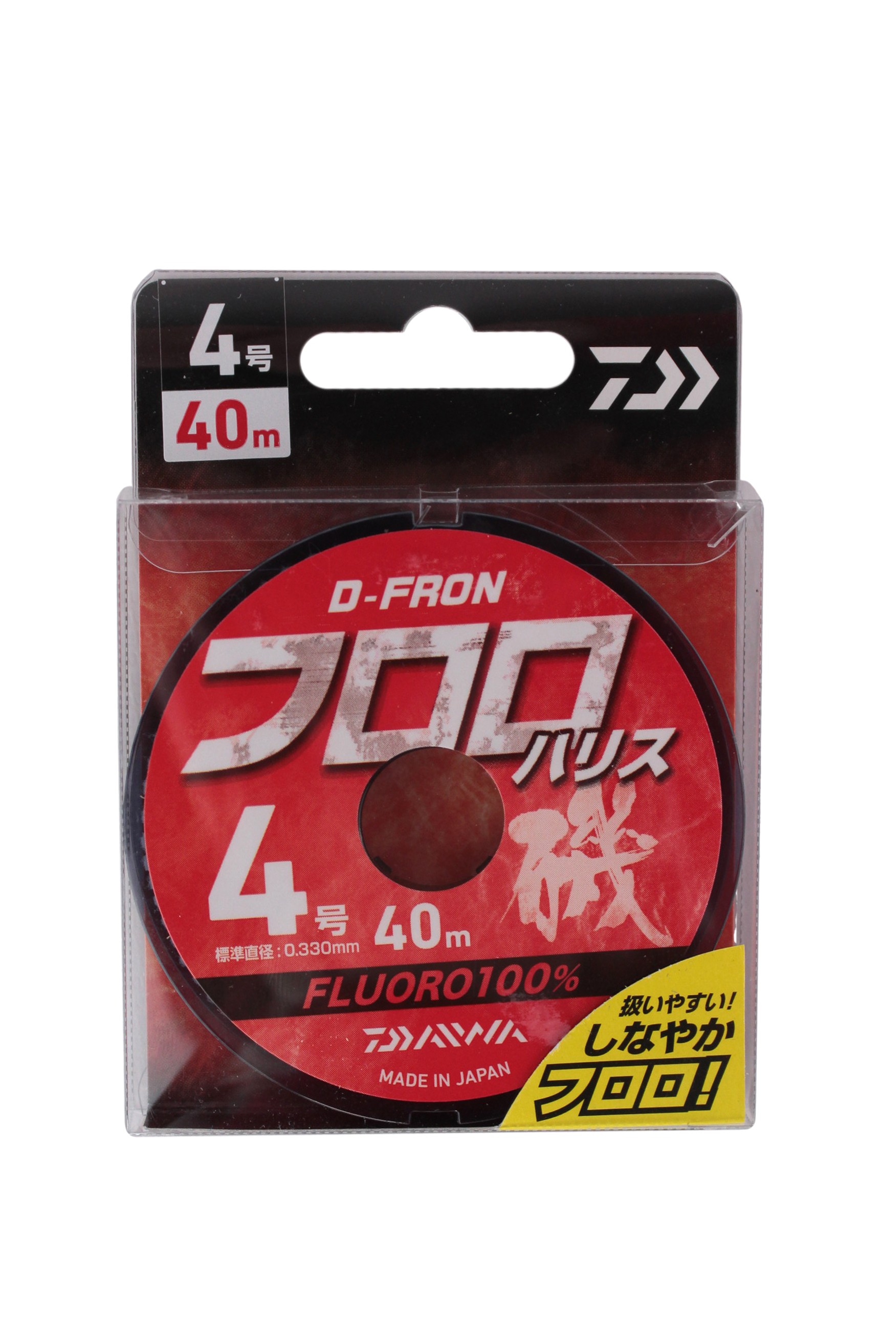 Леска Daiwa D-FRON fluoro harisu 0,45 мм 6,0 40м - фото 1