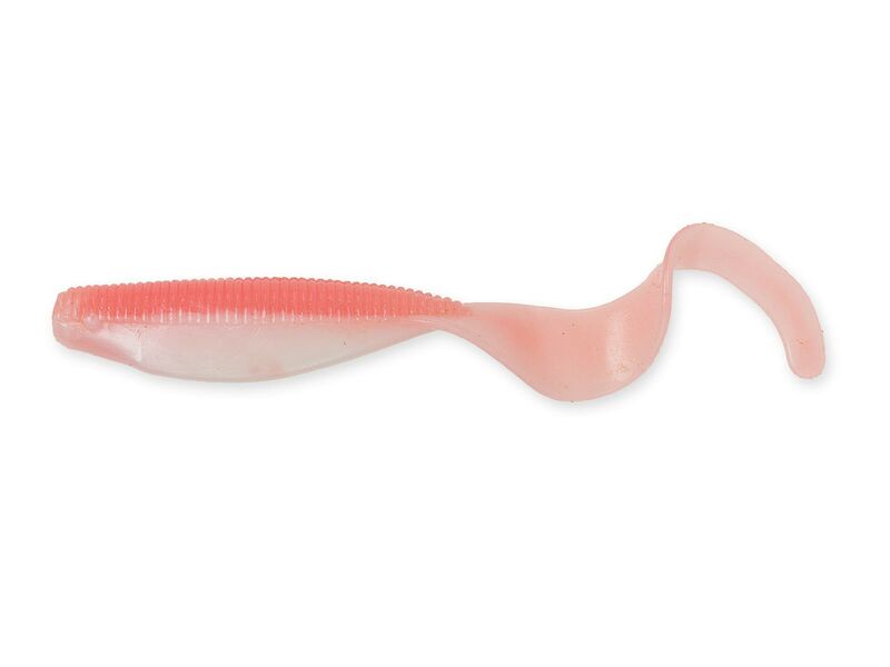 Приманка Z-Man 4" Scented Curly Tailz Coconut Ice Glow - фото 1