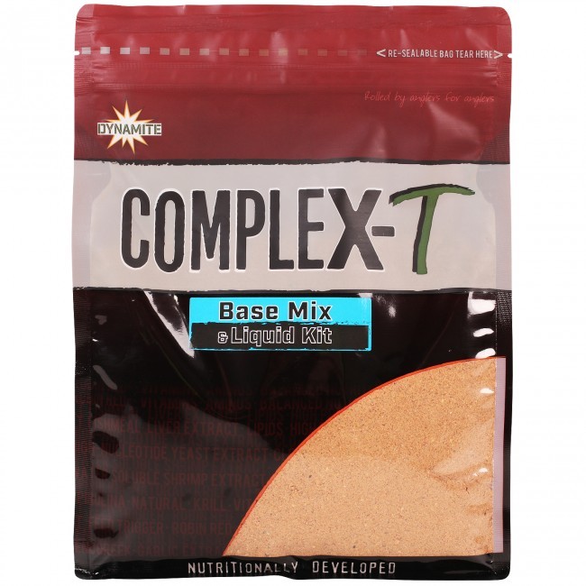 Базовая смесь для бойлов Dynamite Baits CompleX-T base mix & liquid kit 1кг - фото 1