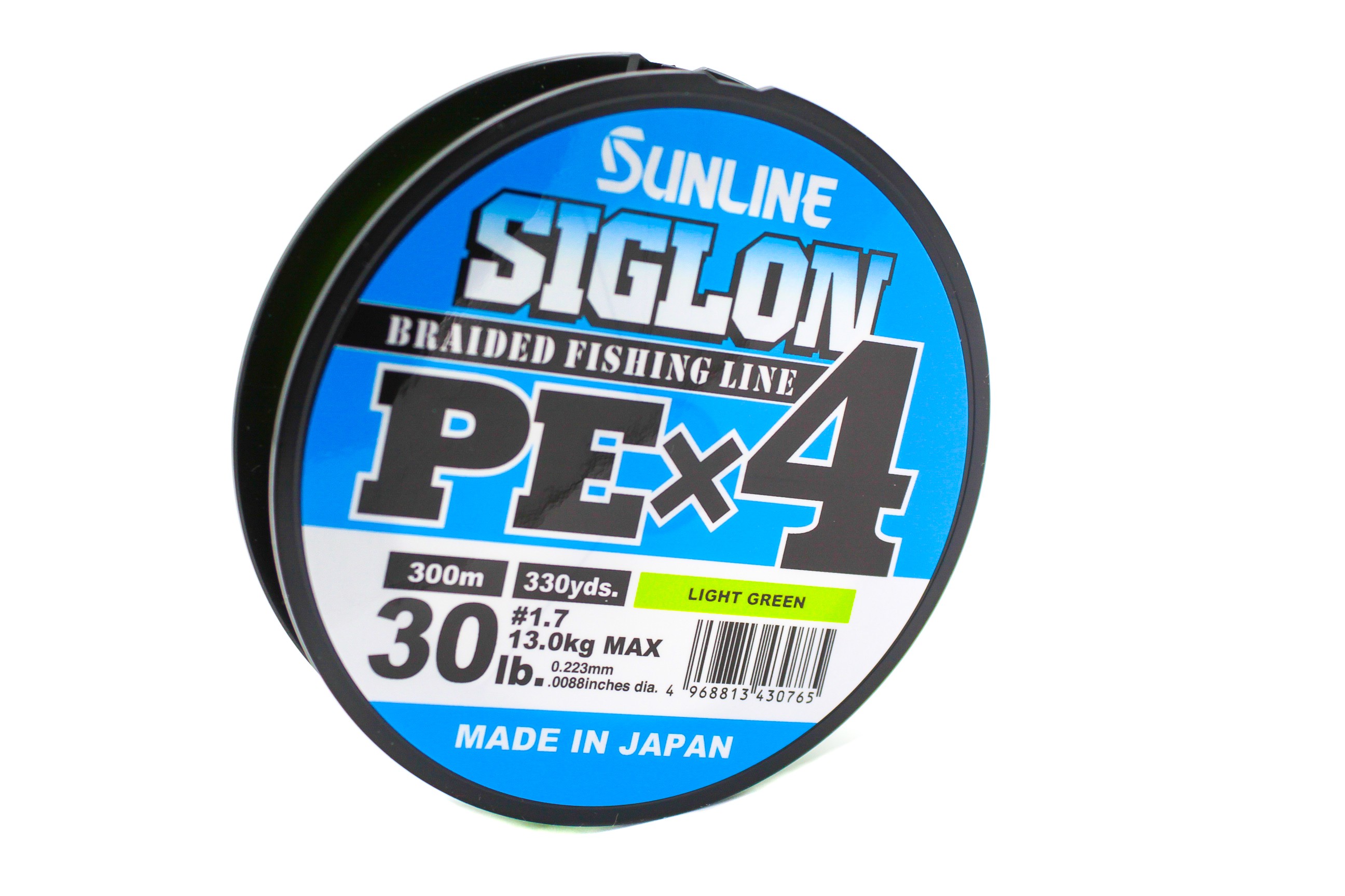 МП Шнур Sunline Siglon PEх4 light green 300м 1,7 30lb - фото 1