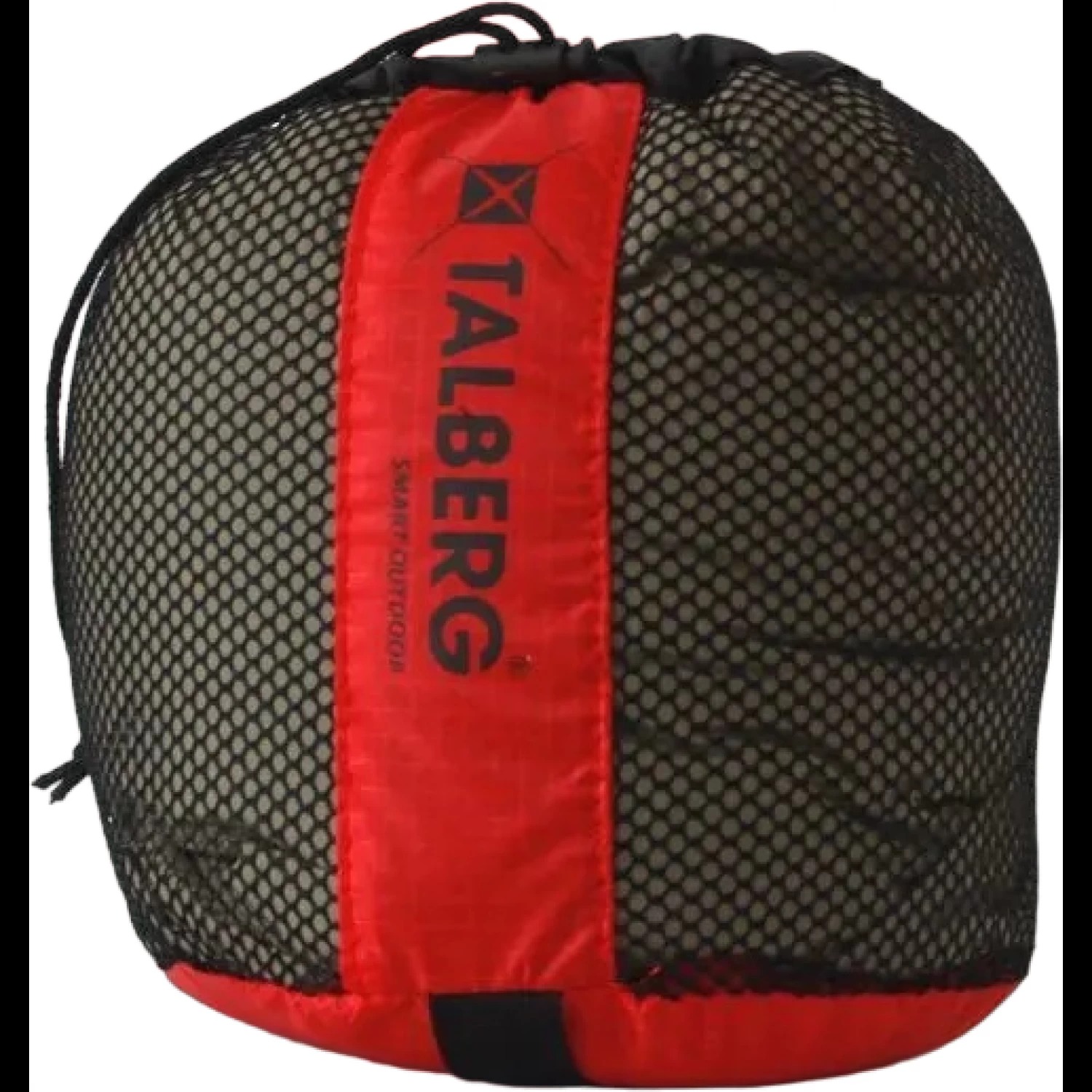 Мешок Talberg Mesh Sack 10 сетчатый 6л черный-красный - фото 1