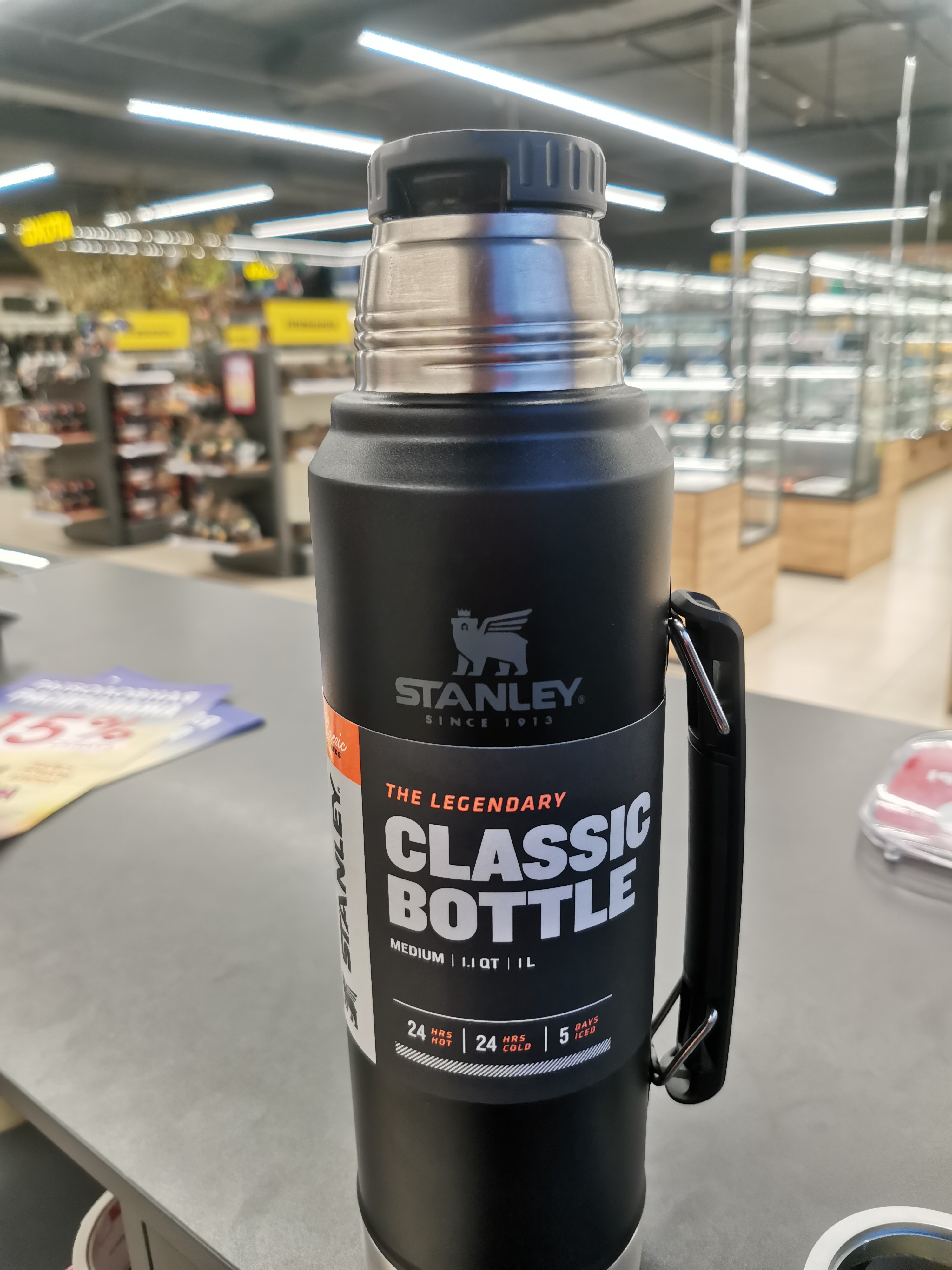 Термос Stanley Classic 1л черный