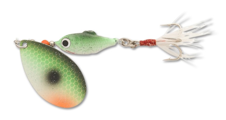 Блесна Abu Garcia Active spinner S-Green 7гр - фото 1