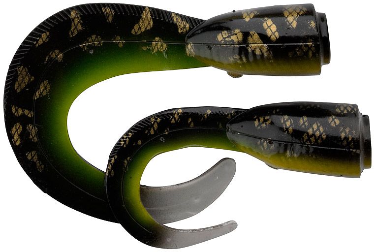 Приманка Savage Gear 3D LB eel tails 17см 06-burbout 2шт - фото 1