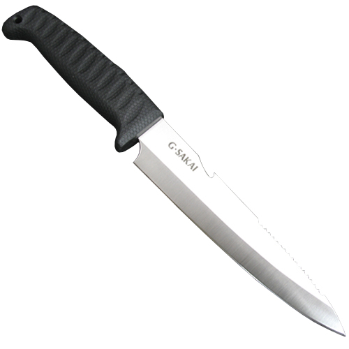 Нож G. Sakai Outdoor Cooking Knife Sashimi фикс. клинок 16.2 - фото 1