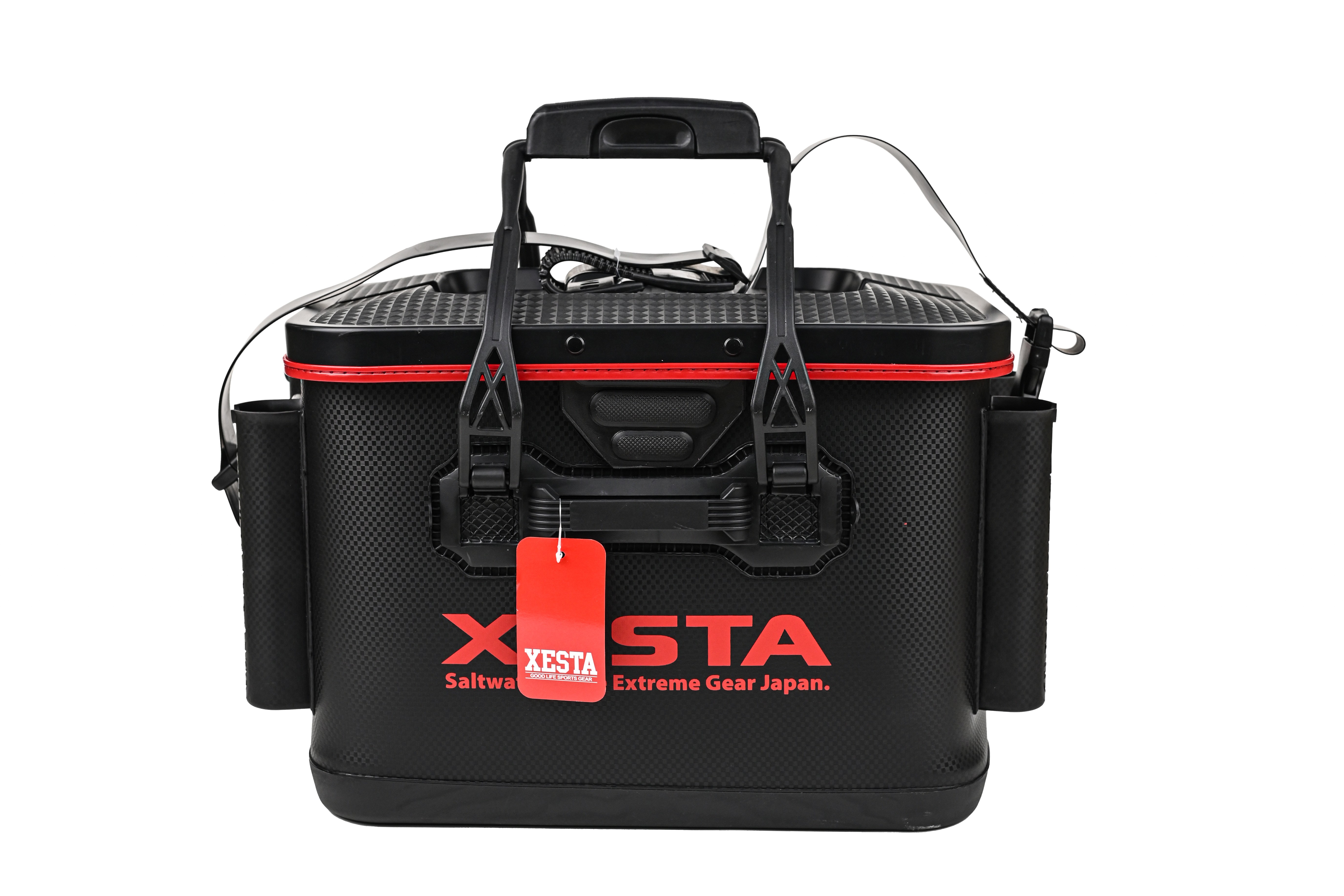 Сумка Xesta Tackle Bakkan 40см Black/Red - фото 1