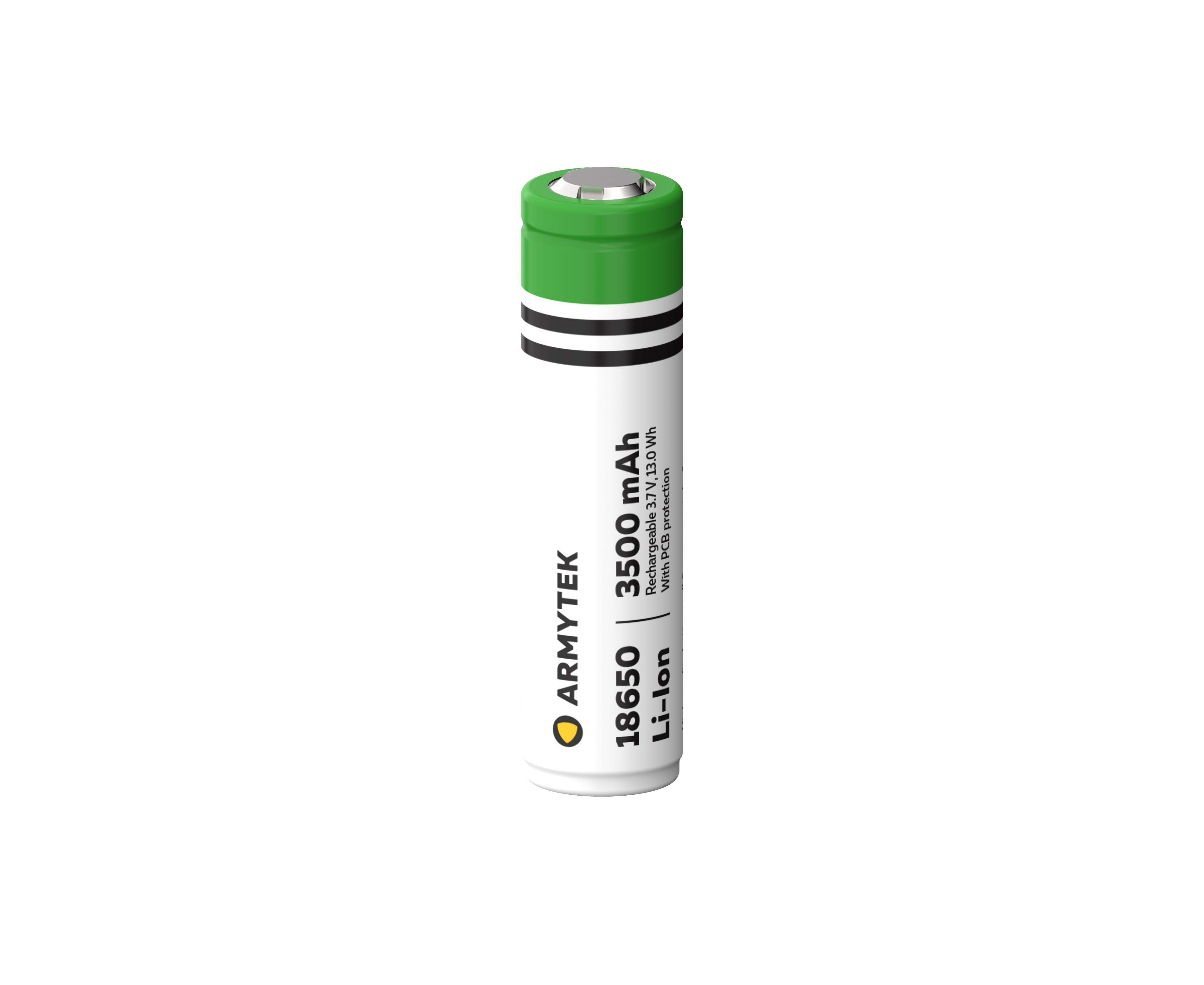 Аккумулятор Armytek Li-lon 18650 3500mAh с защитой Com - фото 1