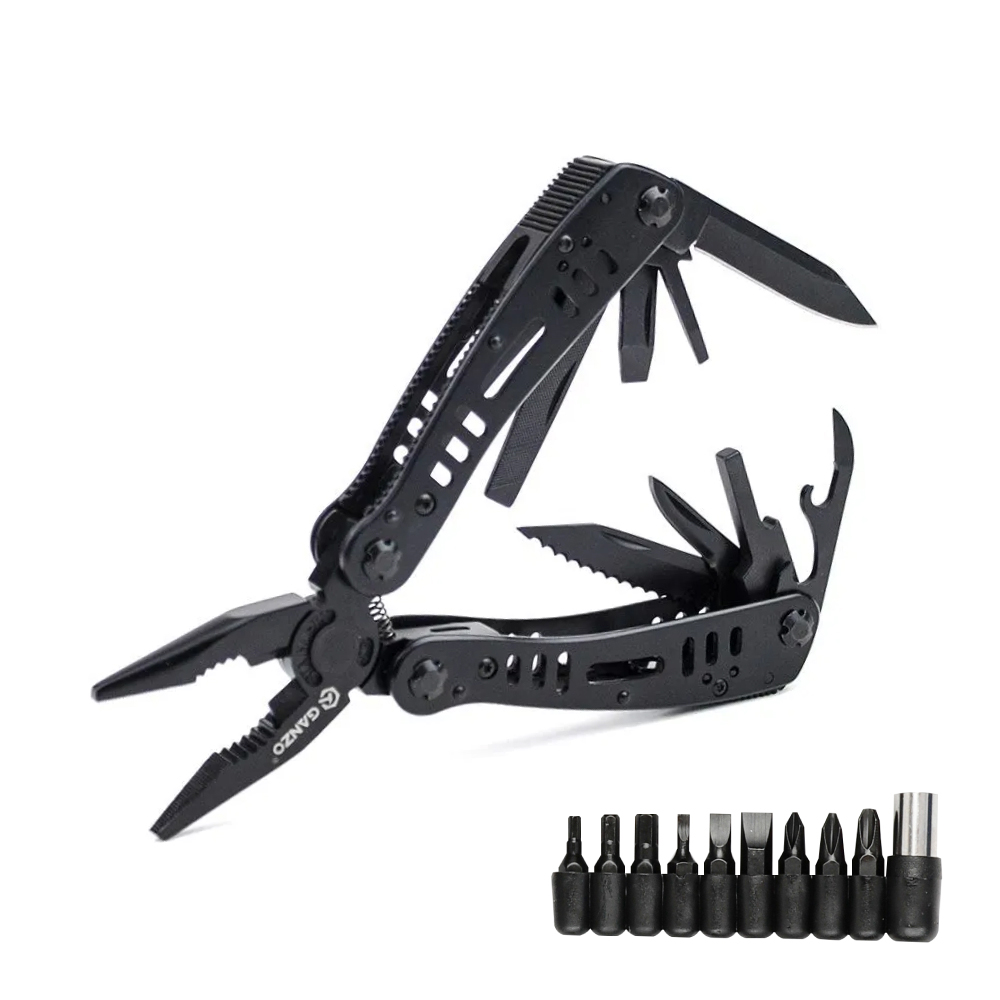 Мультитул Ganzo G103 19 в 1 черный - фото 1