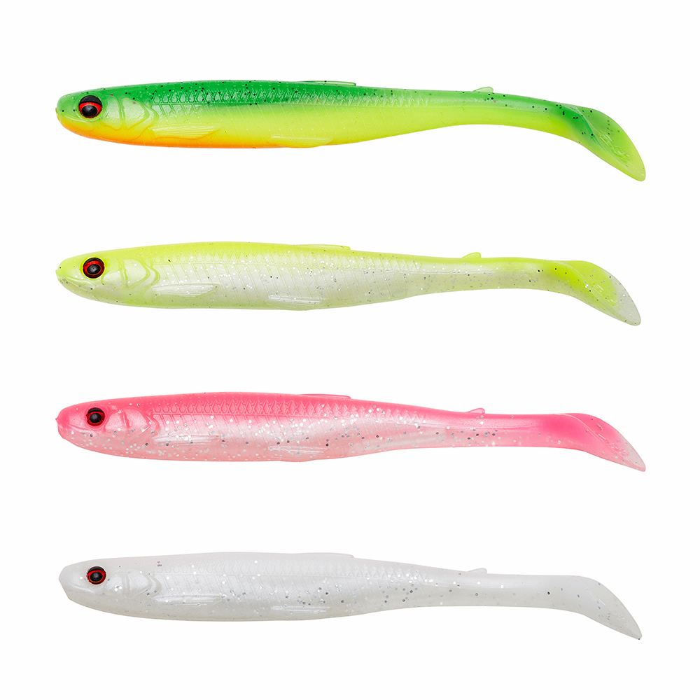 Приманка Savage Gear Slender Scoop Shad 11см 7гр Dark Water Mi уп.4шт - фото 1