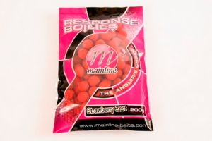 Бойлы Mainline Response range shelf life 10мм 200гр strawberry zest - фото 1