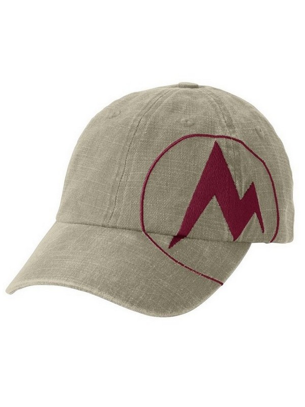 Шапка Marmot Mdot Twill Cap dark khaki - фото 1