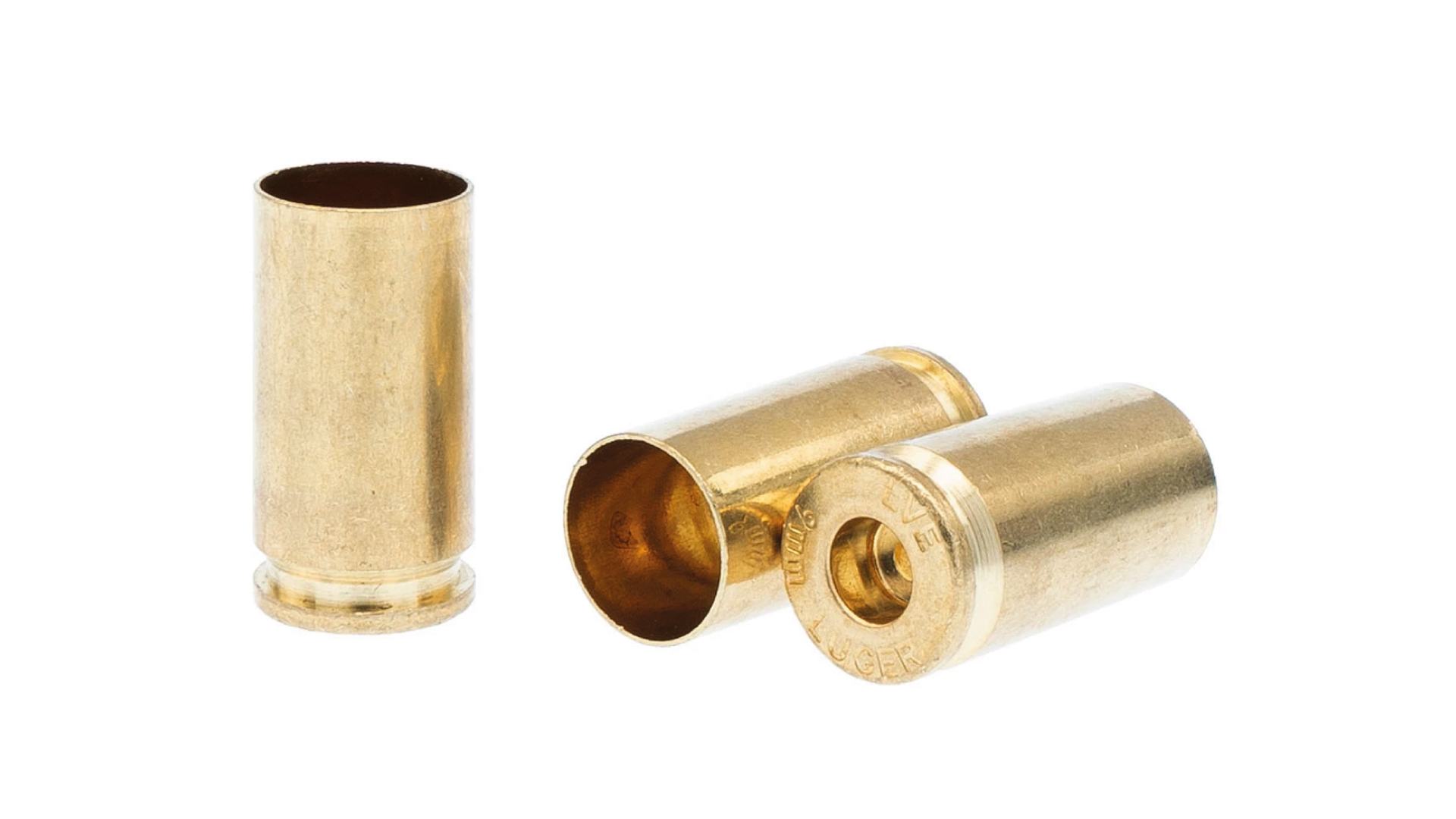 Гильза 9мм Luger НПЗ некапсюлированная лак Боксер - фото 1