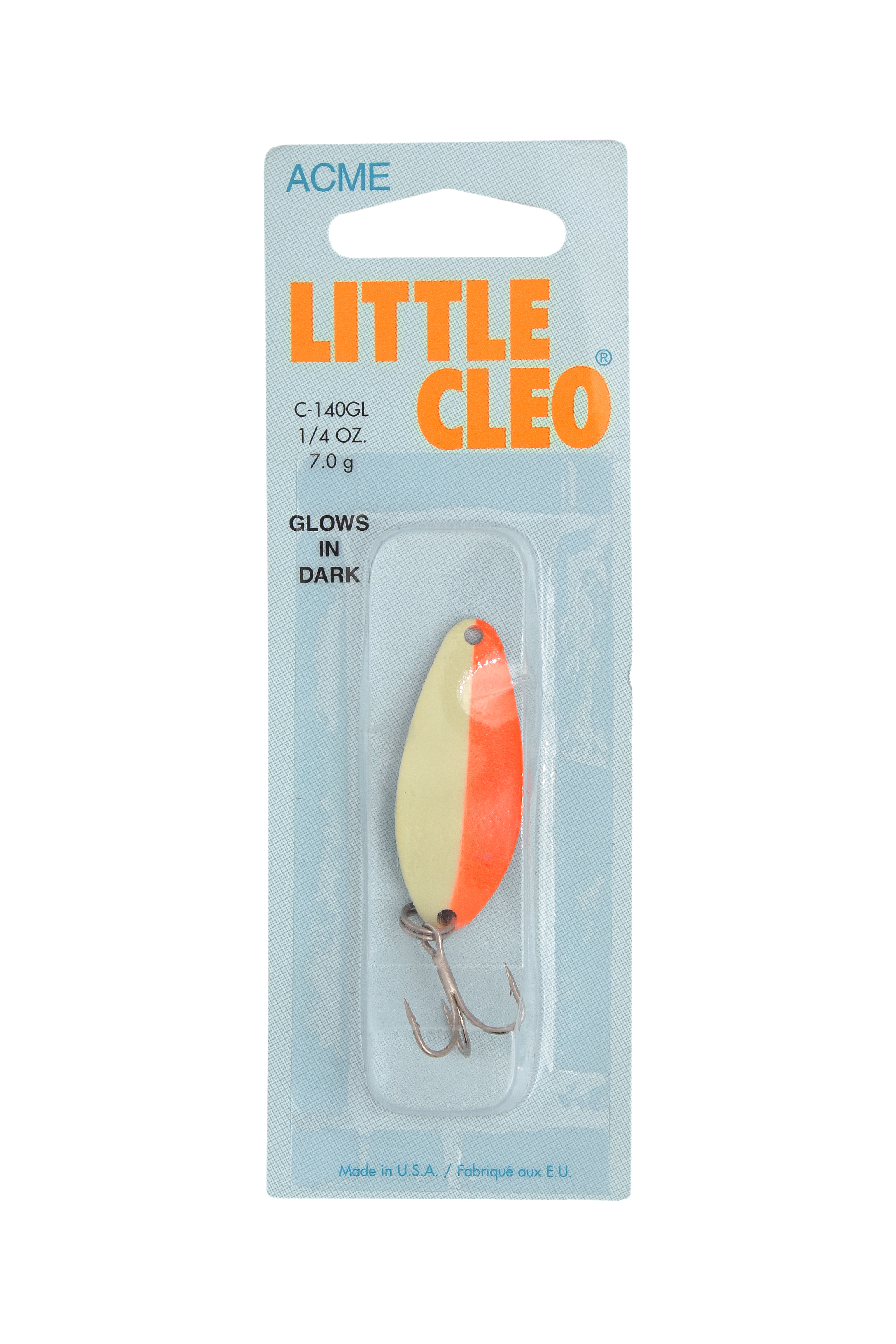 Блесна Acme Little cleo 4,0см 7гр GL/GLF - фото 1