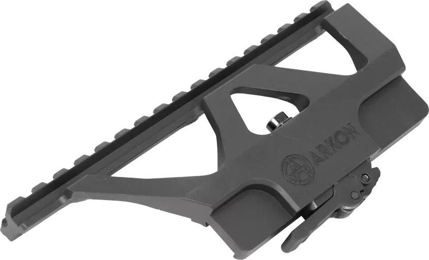 Быстросъемный боковой кронштейн Arkon с планкой weaver на СВД/Тигр / Аркон с пла - фото 1