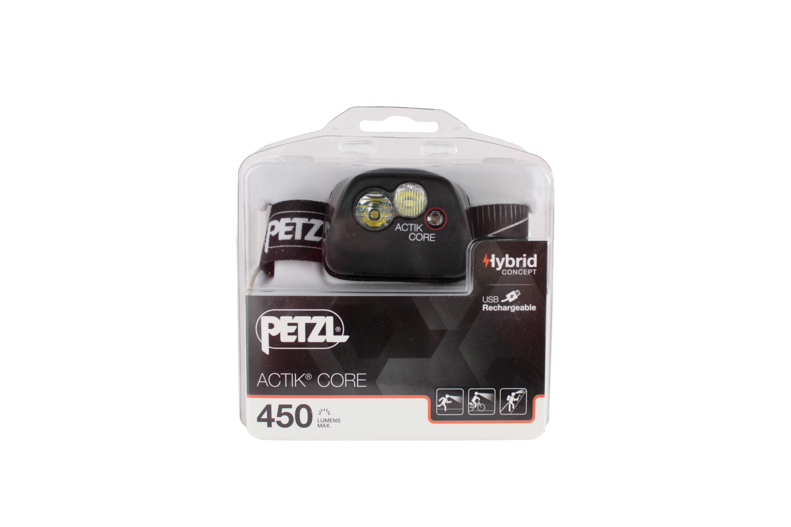 Фонарь Petzl Actik core black - фото 1