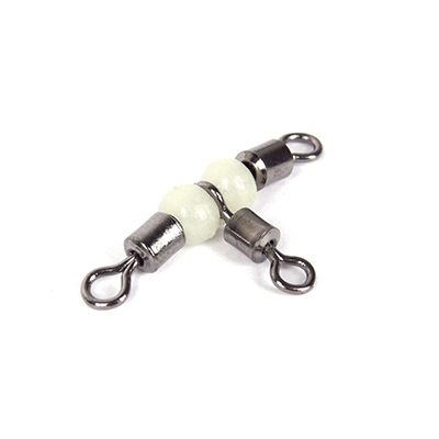 Вертлюг Nautilus с бусинами NE0202 №3х4 тройной - фото 1