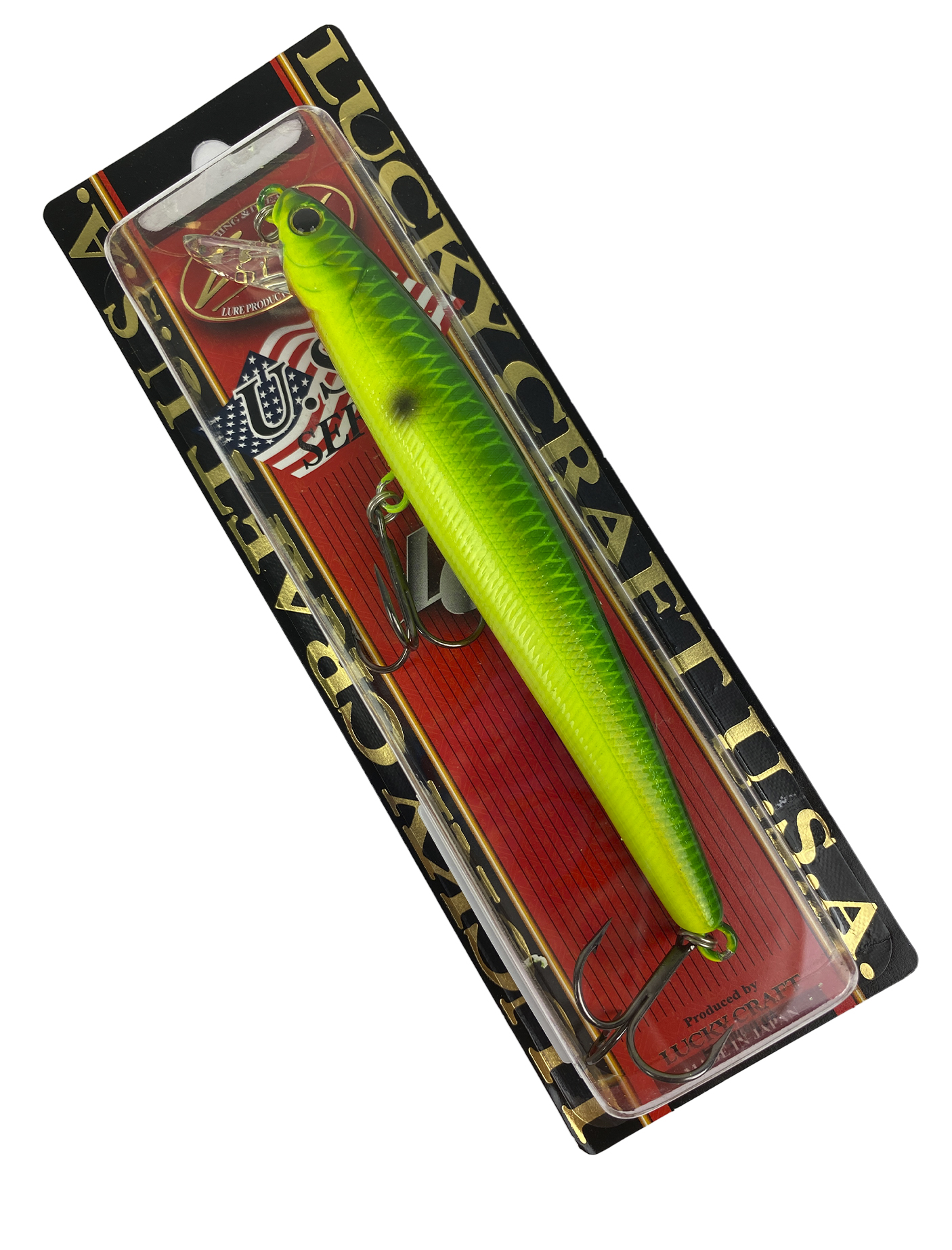 Воблер Lucky Craft Flash minnow 130MR 111 peacock - фото 1