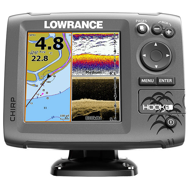 Эхолот Lowrance Hook-5 - фото 1