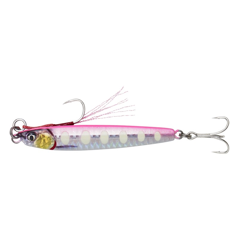 Пилькер Savage Gear 3D jig minnow 8гр 5,4см PHP pink flash - фото 1