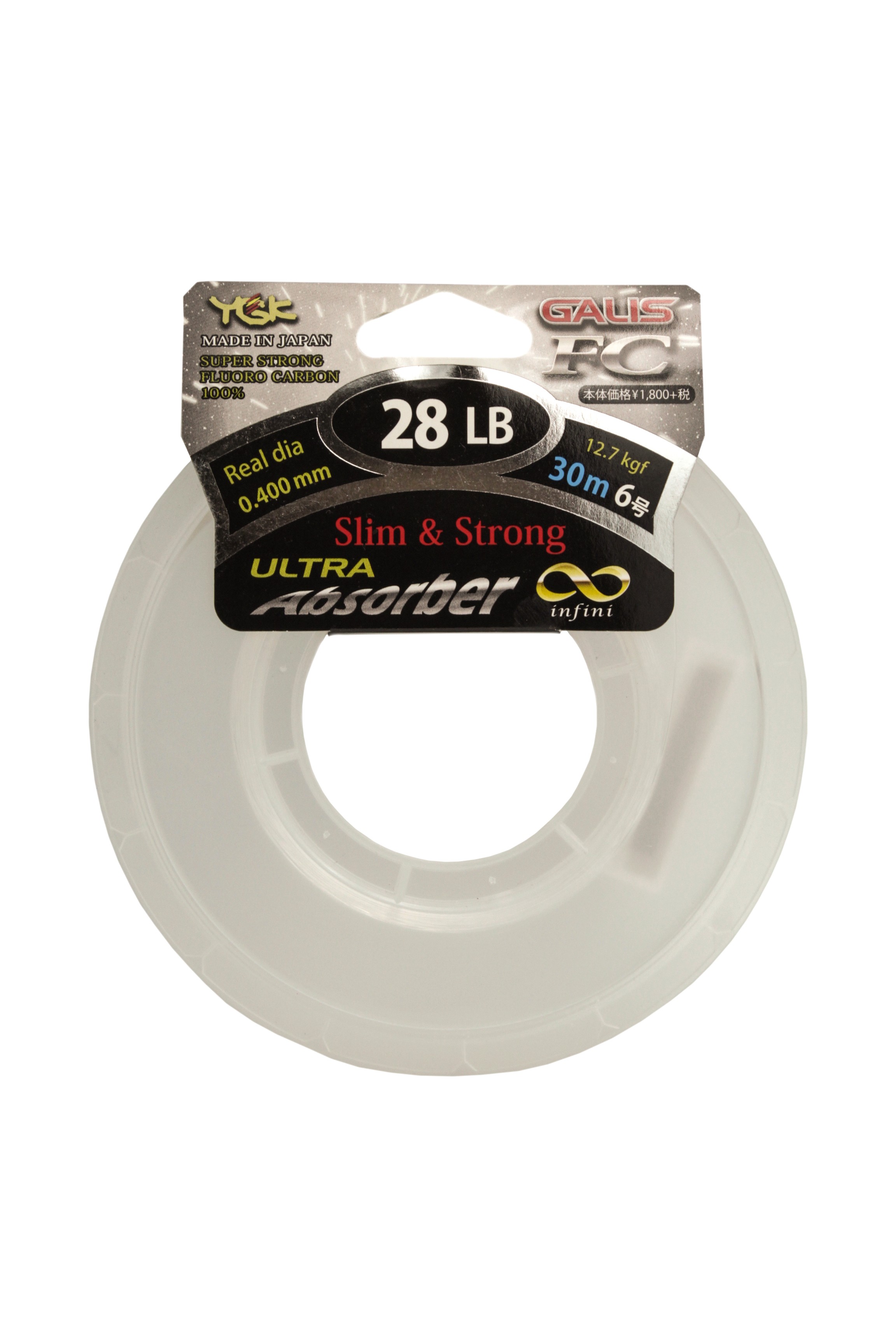 Леска YGK FC Absorber SS 30м 6,0 - фото 1