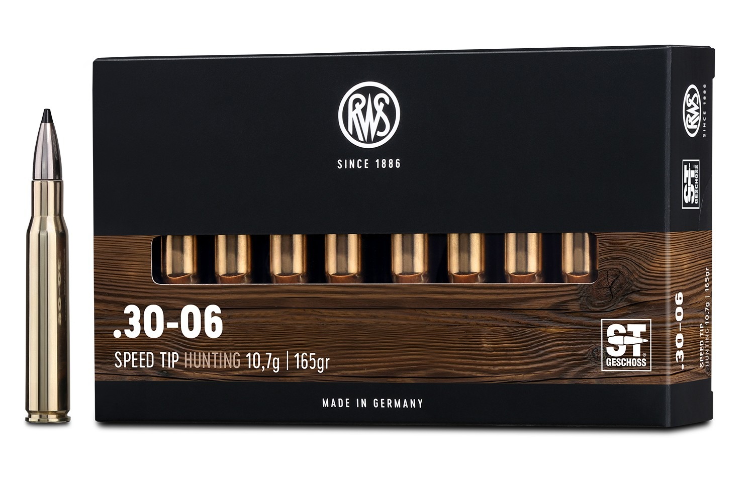МП Патрон 30-06Spr RWS Speed Tip 10,7гр 1/20 - фото 1