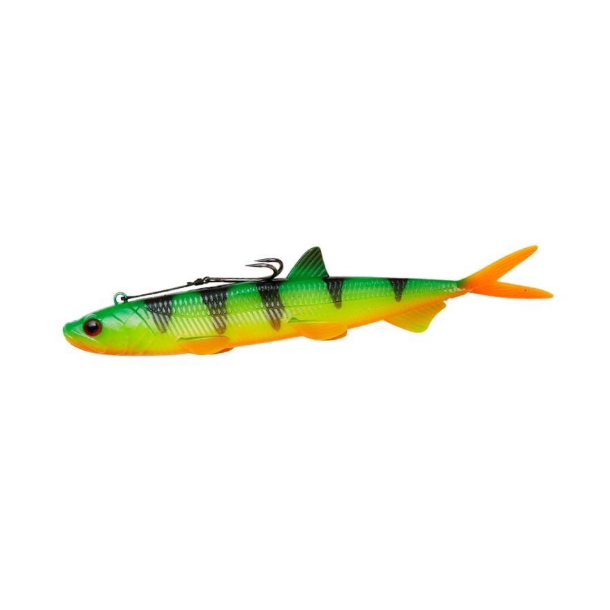 Приманка DAM Madcat Pelagic Cat Lure 21 см 75 гр sinking firetiger UV - фото 1