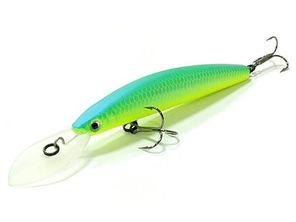 Воблер Daiwa Tournament double clutch 75 SP chartreuse - фото 1