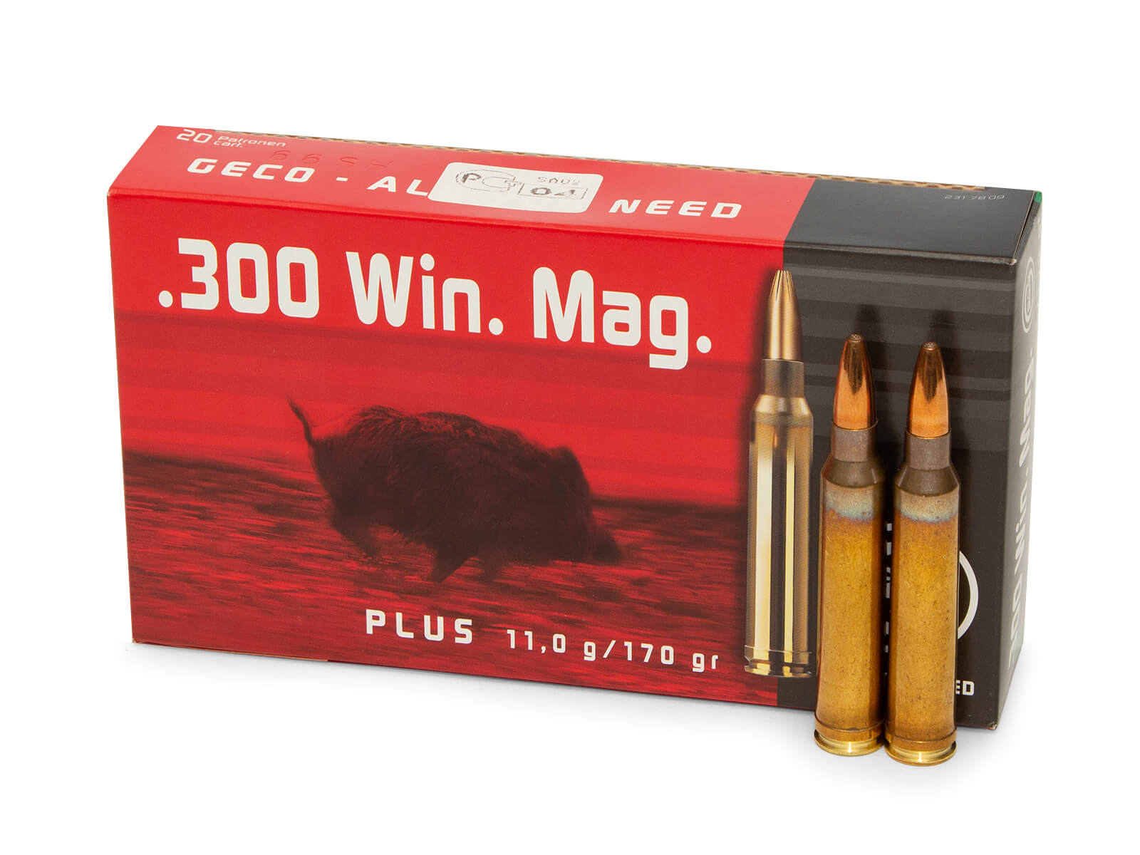 Патрон 300WM Geco 11,0 TM SP Plus - фото 1