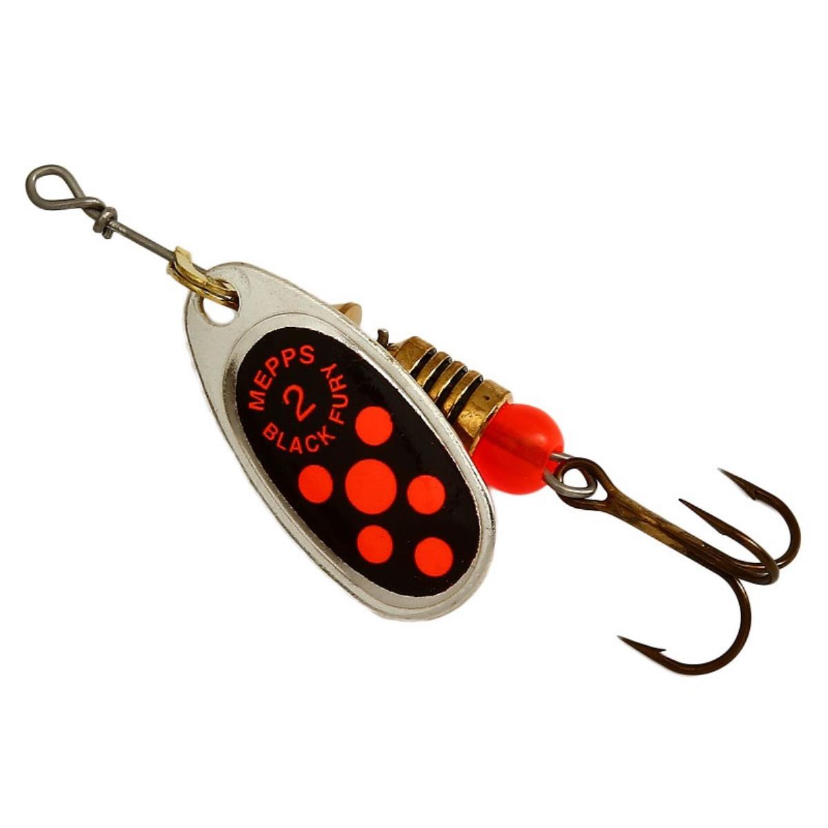 МП Блесна вращ. MEPPS Black Fury ORANGE AG №0 2г блистер (CCBO20003BL) MEPPS - фото 1