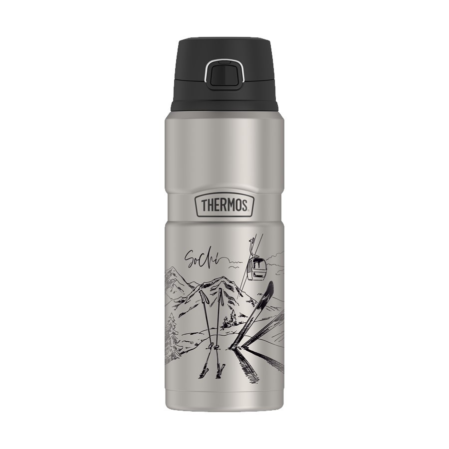 Термос Thermos SK4000 Sochi stainless steel 0,710л - фото 1