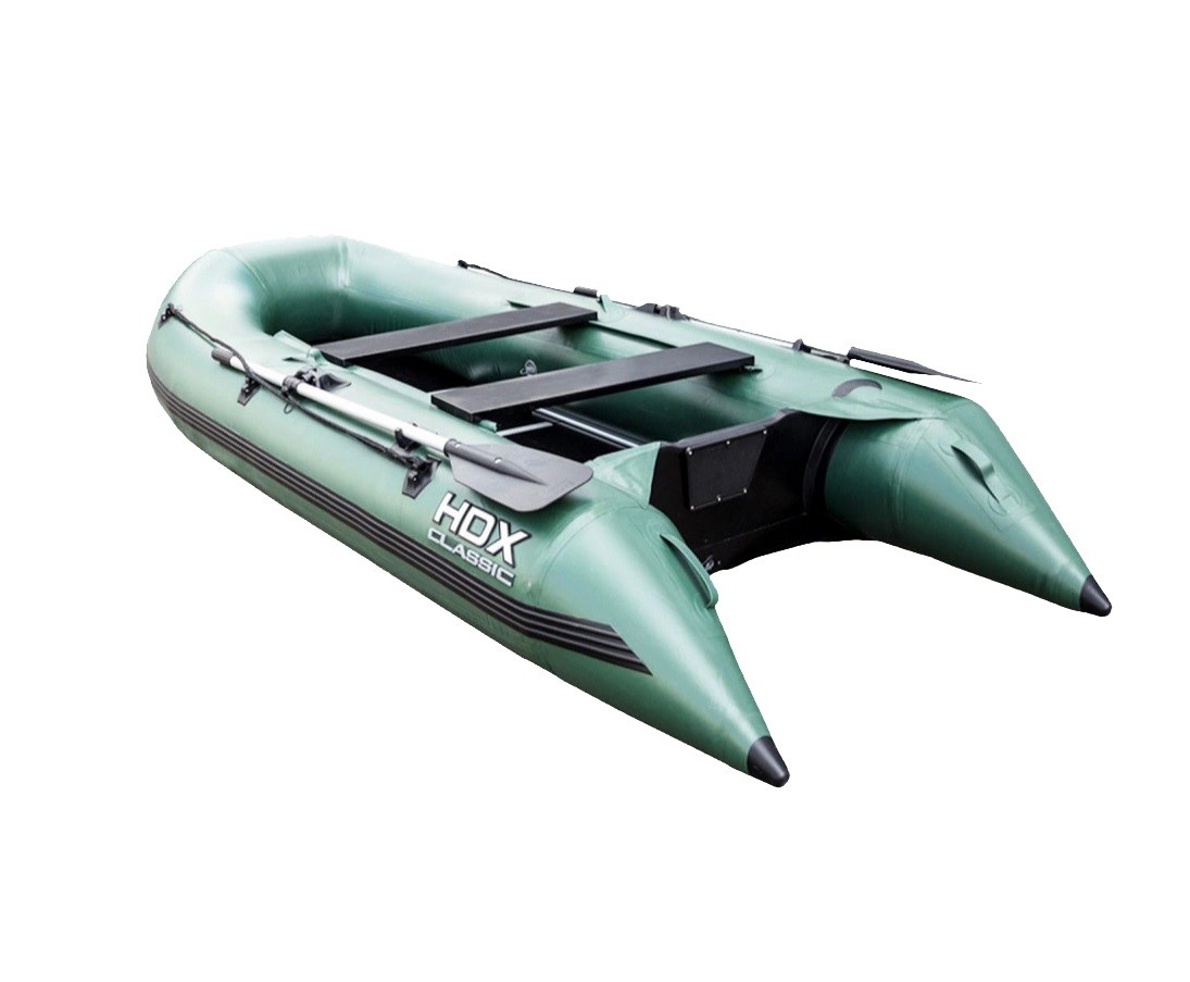 Лодка HDX надувная Classic 300 PL зеленый - фото 1