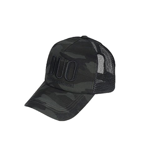 Бейсболка Duo Trucker cap 18 black/camo - фото 1