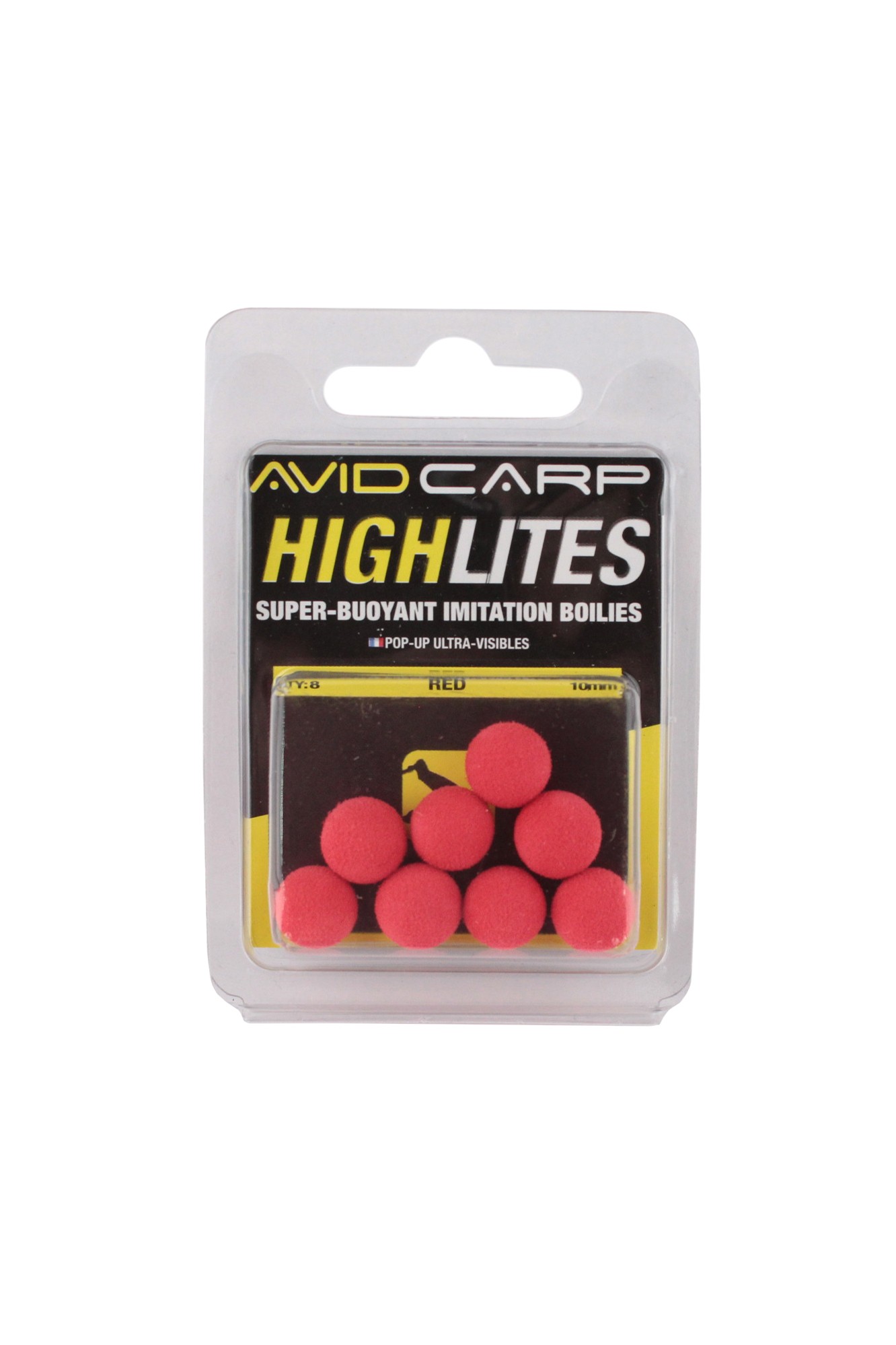 Насадка Avid Carp Highlites 10мм red - фото 1