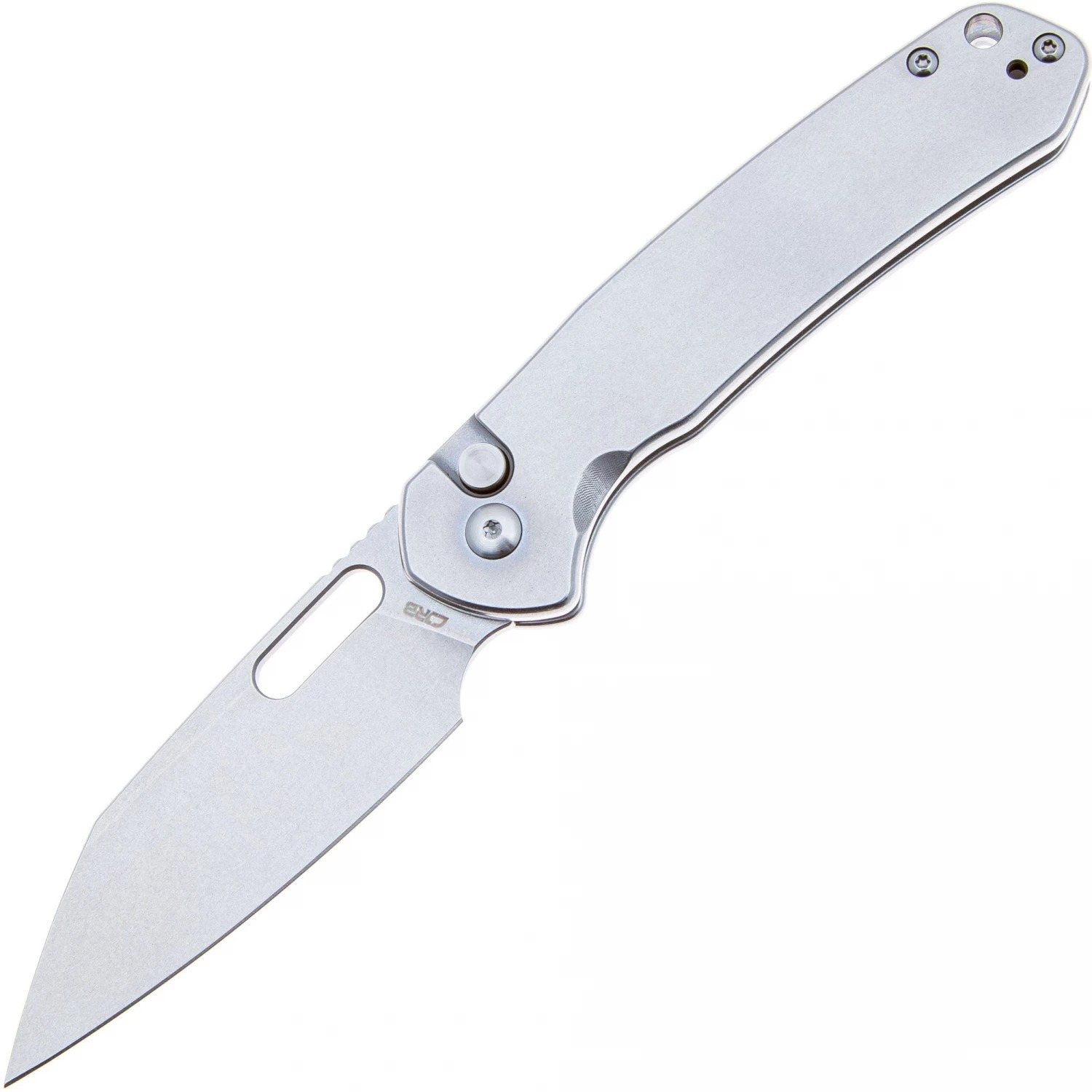 Нож CJRB Pyrite Wharncliffe складной стальная рукоять сталь AR-RPM9 - фото 1