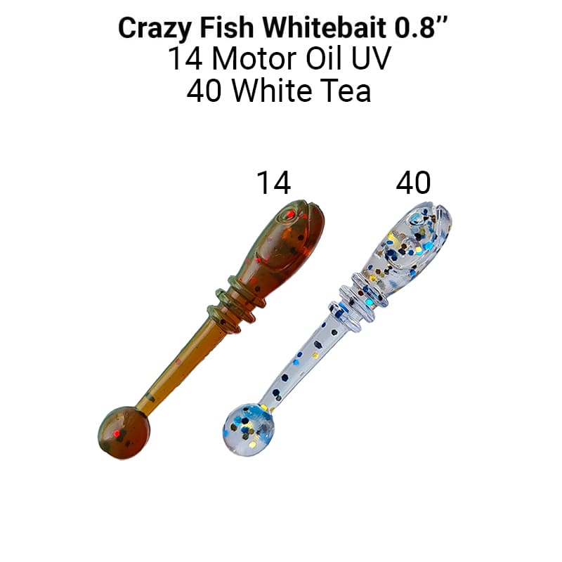 Приманка Crazy Fish Whitebait 0,8&quot; 16-20-14/40-6