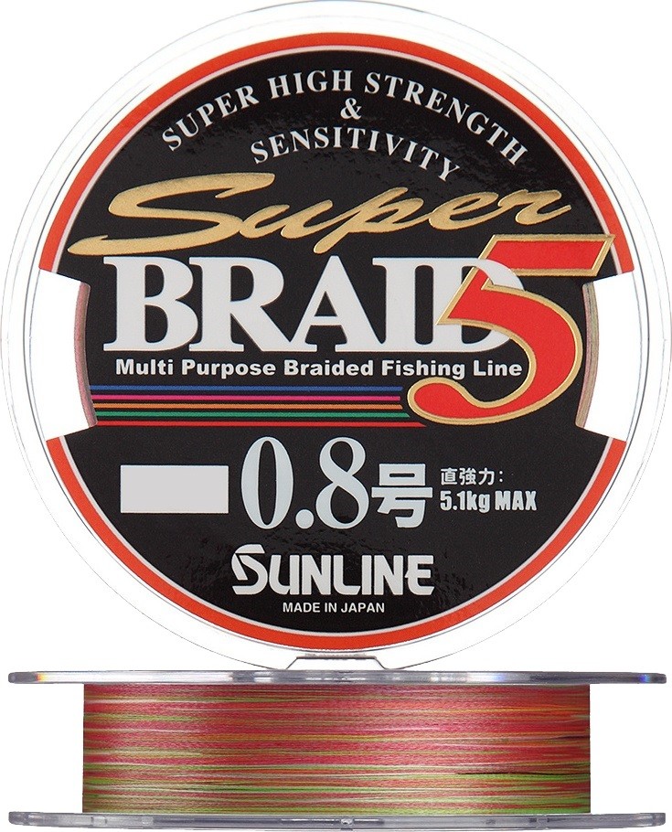 Шнур Sunline Super braid 5HG 200м 1.0/0,165мм - фото 1