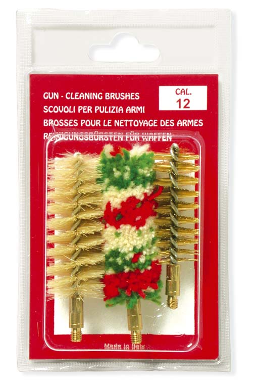 Набор ёршиков Stil Crin 3 шт шерсть, щетина, латунь 12к резьба M5 папа - фото 1