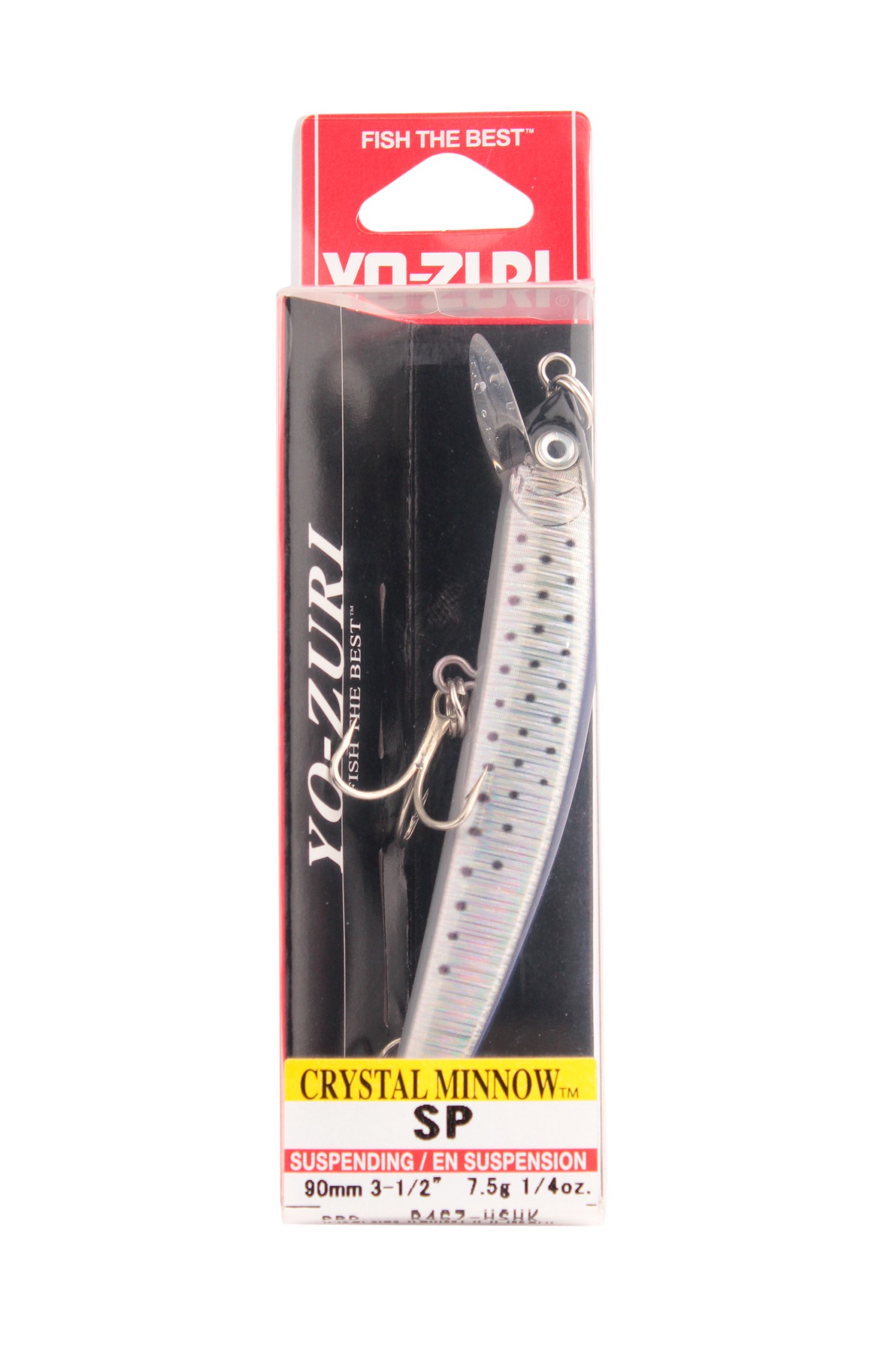 Воблер Yo-Zuri Crystal minnow 90SP R467-HSHK - фото 1